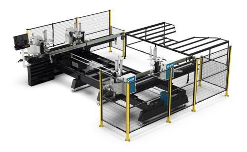 Automatic Four-Head PVC Profile Welding Machine