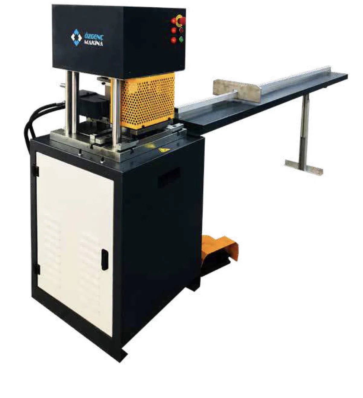 Hydraulic Punch Press for Support Plate