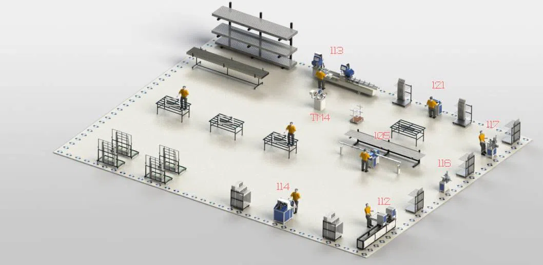 PVC / 60-80 Windows / 8 Hours / 6-8 Workers